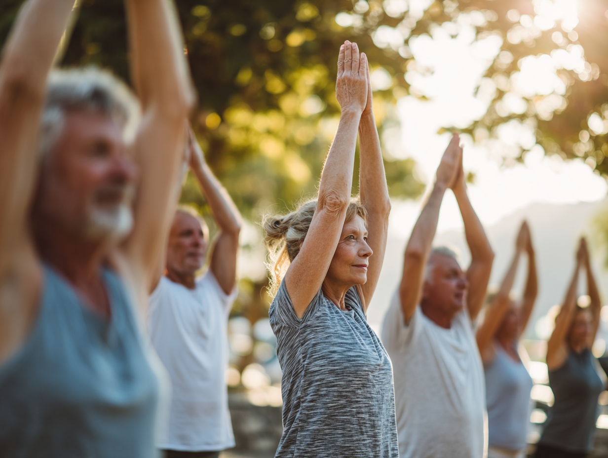 Медитація на захід сонця